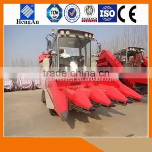 350-550mm Row Space 4-row Self-propelled Corn Combine Harvester HA4YZP-4N thumbnail-2