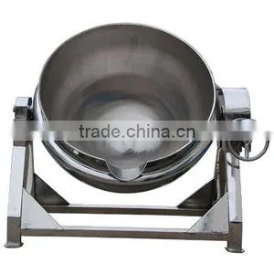 Steam Jacketed Kettle- Tilting, 100 Liter, Stainless Steel 304 thumbnail-1