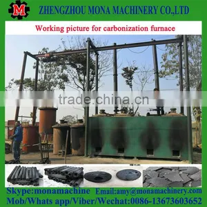 China Professional Manufacture Wood Sawdust Charcoal Making Machine Carbonization Furnace/oven thumbnail-4
