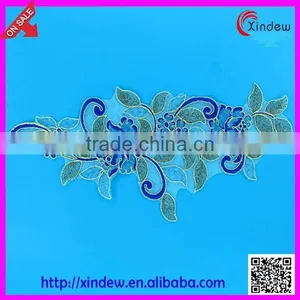 POPULAR ORGANZA LURES EMBROIDERY LACE thumbnail-1