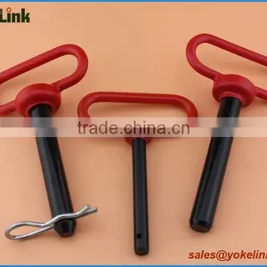 Black Power Coating Grade 5 Red Head Hitch Pin thumbnail-1
