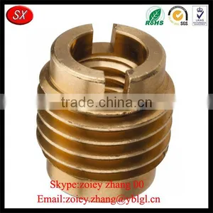 OEM & ODM Custom Made Precision Brass Female Threaded Insert thumbnail-6