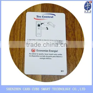 ISO18000 6C 915mhz Plastic UHF Hotel Key Card thumbnail-3