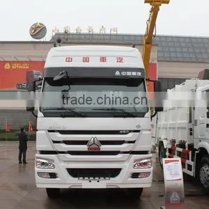 340hp 6x4 SINOTRUK HOWO LNG TRACTOR TRUCK thumbnail-2