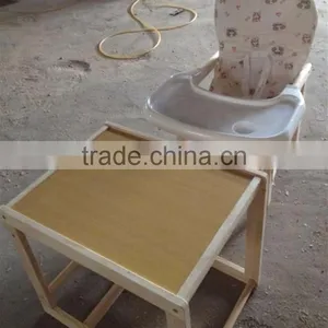 Manufacture Wooden Baby Highchair Multi-function Baby Eating Chair thumbnail-3