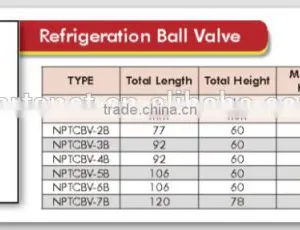 AC and Refrigeration Brass Ball Valve thumbnail-2