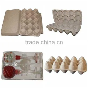Recycle Paper Pulp Wine Tray thumbnail-1