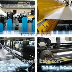 PLC Fully Automatic Embossed & Perforating Toilet Tissue Paper Machine thumbnail-4