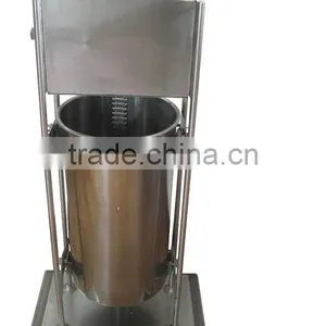 GRT-15L Stainless Steel 15L (30LB) Vertical Commercial Sausage Stuffer thumbnail-2