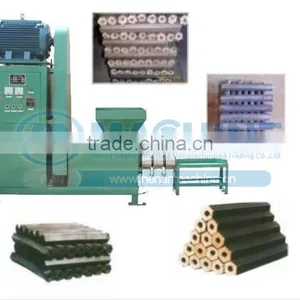 Highly Speak Screw Type Biomass Briquette Machine at Reasonable Price thumbnail-1