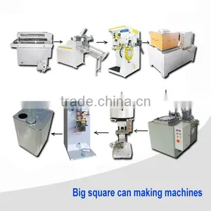 Complete Can Making Line Square Paint Can Machine Equipment thumbnail-1