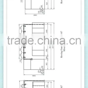 Last Technology FA467/FA468 Four Inverters Roving Frame Machine Made in China thumbnail-3