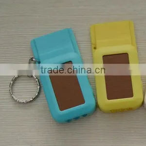 Solar Power Flashing USB Keychain Usb Keychain Charger Mini Battery Charger thumbnail-2
