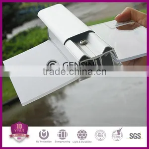 Gensin Polycarbonate Standing-seam System, Locking Design Solid PC Sheet, Solid PC Sheet thumbnail-1