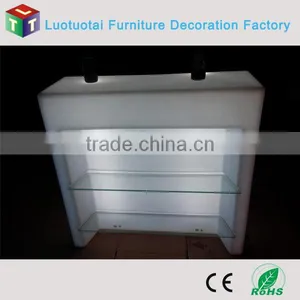 Plastic Rechargeable Illuminated Hotel Club Plastic LED Bar Counter thumbnail-4