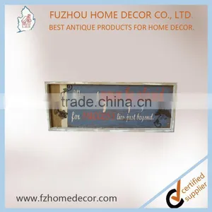 Popular Design Vintage Wooden Picture Frame With Metal Decor thumbnail-4