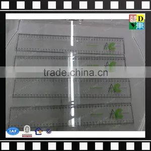 Wholesale Custom Printed Clear Acrylic Ruler From Shenzhen Factory thumbnail-2