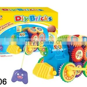2015 Hot Sales Building Blocks Toys Blocks Train Building Block Toys for Kids thumbnail-1