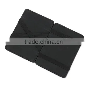 Magic Wallet PU Leather Money Clip With RFID-blocking in Various Designs thumbnail-2