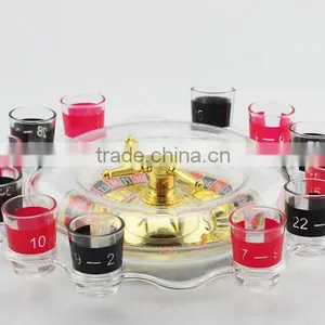 6pcs Glasses Lucky Drinking Roulette Game Set thumbnail-6