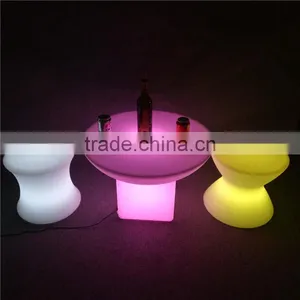 Modern Solar Charging Growing Lighting Colors Change Plastic LED Stool With CE,ROHS,SGS Certificate thumbnail-2
