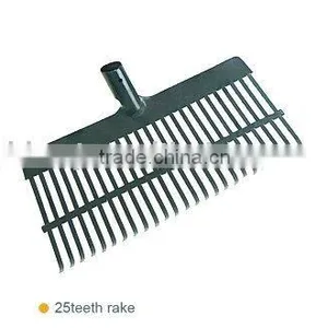 25teeth Steel Rake Head,rake,hay Rake,rake With Wood Handle thumbnail-1