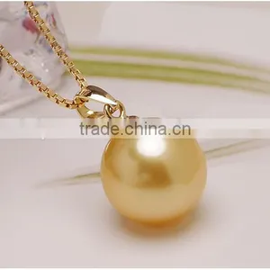 12-13mm Golden South Sea Pearl Necklace Price thumbnail-1