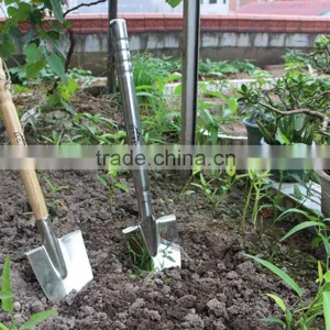 Wooden Handle Heated Stainless Steel Hand Potato Shovel thumbnail-2
