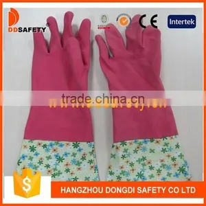DDSAFETY Hot Sale 2017 Fashion Design Latex Household Gloves thumbnail-1