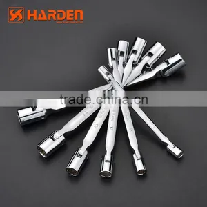 Chromed Polished Professional Double Socket Wrench 8X9mm thumbnail-5