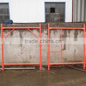 Steel H Frame Scaffolding With Walk Board and Lock Pin thumbnail-1