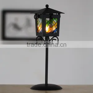 Metal Candle Holder Lantern thumbnail-1