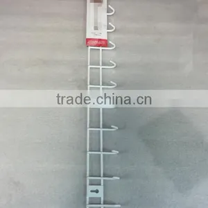 White Coated Clothes Hanging Hook thumbnail-2