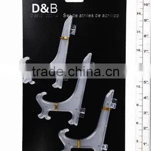 3PC PLASTIC PLATE RACK thumbnail-1
