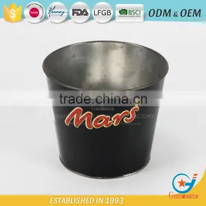 Discount Outdoor Planters Metal Containers for Plants Hydroponic Flower Pot thumbnail-1