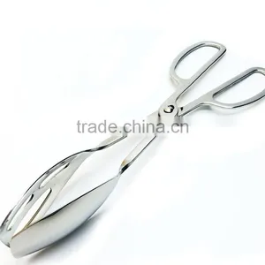 10" Kitchen Utensils Stainless Steel Food Tong thumbnail-4