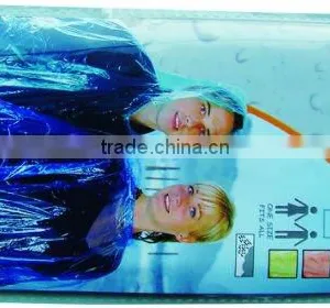 PE Disposable Rain Poncho thumbnail-1