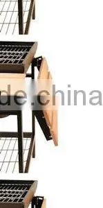 Chimney BBQ / BBQ Grill / Smoker BBQ Deluxe Charcoal BBQ Grill With Trolley thumbnail-4