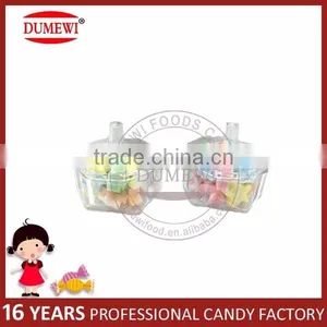 Colorful Fruit Flavor Star Tablet Candy Pressed Candy in Egg Shape Jar thumbnail-4