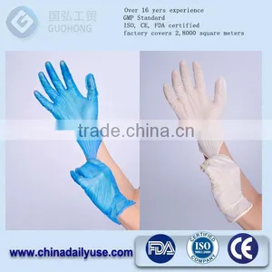 Blue Vinyl Gloves thumbnail-1