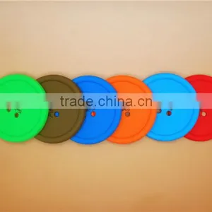 Trade Assurance Button Shape Design Coffee Cup Pad Tin Coaster thumbnail-4