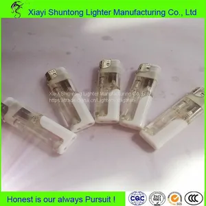 Wholesale Disposable Transparent Gas LED Lighter thumbnail-2