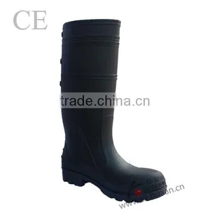 Popular Yellow/black Fishmen PVC Safety Boot CE thumbnail-1