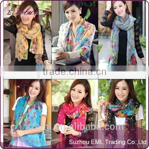 Cheap Promotion & Premium Gift Scarf in Printing Design Scarf thumbnail-2