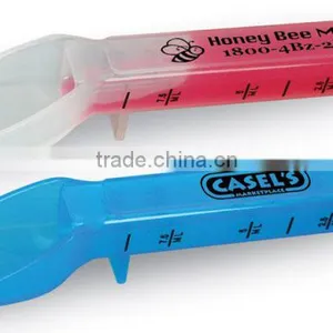 Bedtime Medicine Spoon - Easy-grip Design With 1-3/4 Teaspoon Capacity, Printed in Ml's and Teaspoons and Comes With Your Logo thumbnail-1