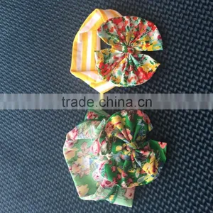 YJ-673 Top Baby Girls Printed Flower Bow Hairband Turban Knot Rabbit Headband Baby Headband Wholesale Baby Girl thumbnail-2