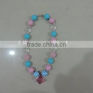 Baby Girl Summer Necklaces Round Pearl Jewelry Star Kids Clothing Accessories 2016 Wholesale Children Clothes Decor thumbnail-3