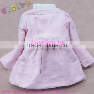 Fancy O-neck Windproof Polar Fleece Girl Coat thumbnail-2