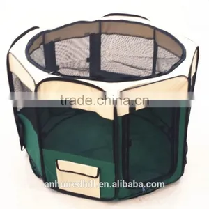 Green Hot Sale Foldable Pet Playpen thumbnail-1