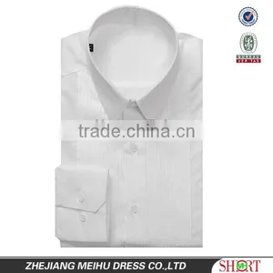 2016 Men's Slim Fit Long Sleeve White Wedding Dress Tuxedo Shirt thumbnail-1